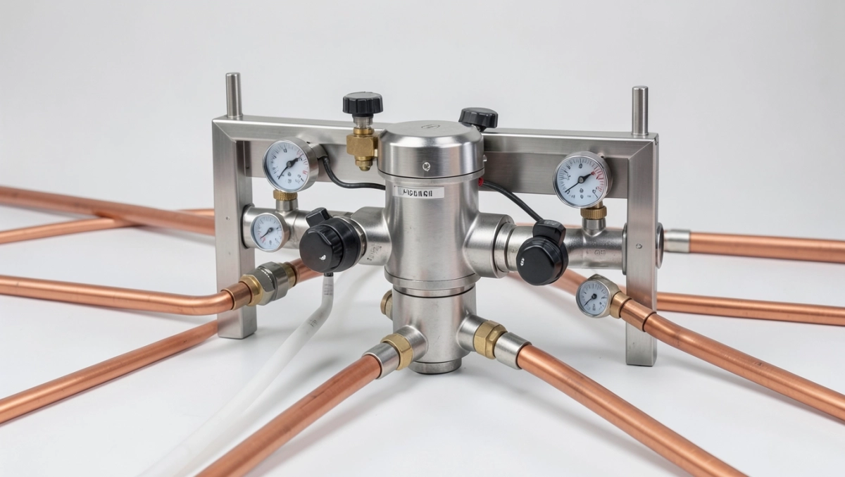 budowa rozdzielacza podłogowego