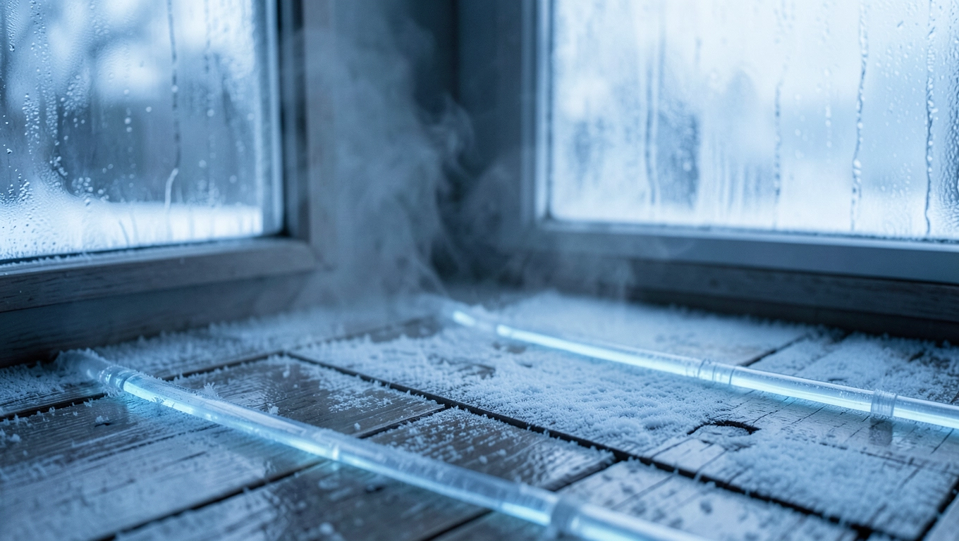 czy ogrzewanie podłogowe może zamarznąć