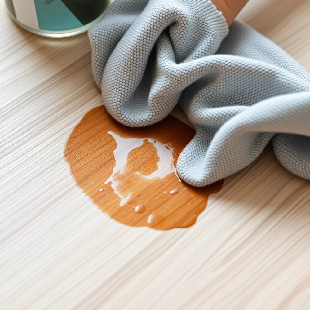Jak usunąć plamy z paneli podłogowych