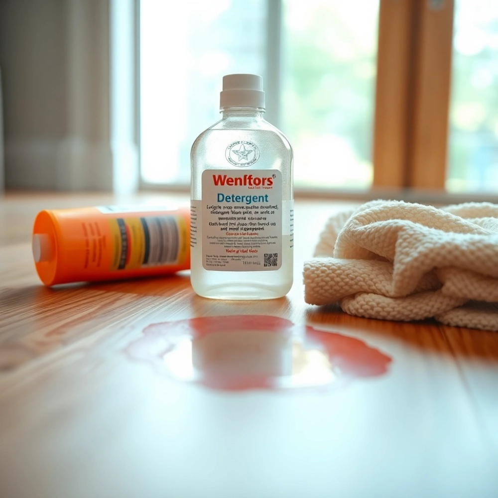 Jak usunąć tłuste plamy z paneli podłogowych