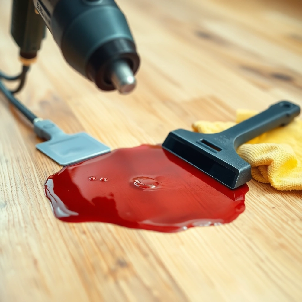 Jak usunąć żywicę epoksydową z podłogi