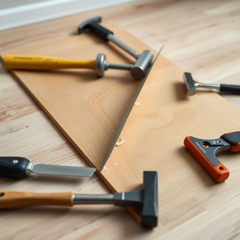 Jak zdemontować klejone panele podłogowe