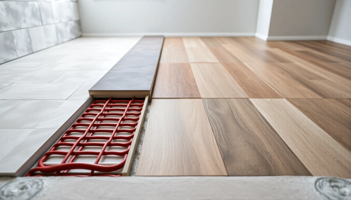 jaka posadzka na ogrzewanie podłogowe