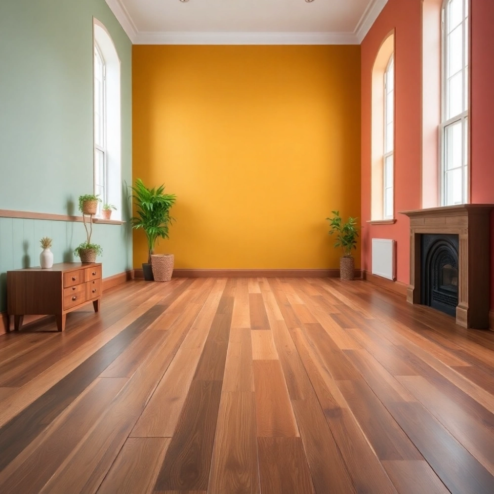 Jaki Kolor Ścian Do Drewnianej Podłogi