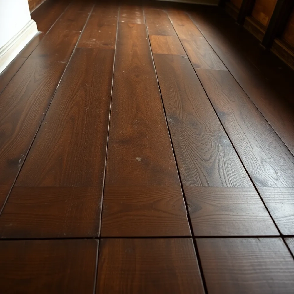 Podłoga w kamienicy na legarach