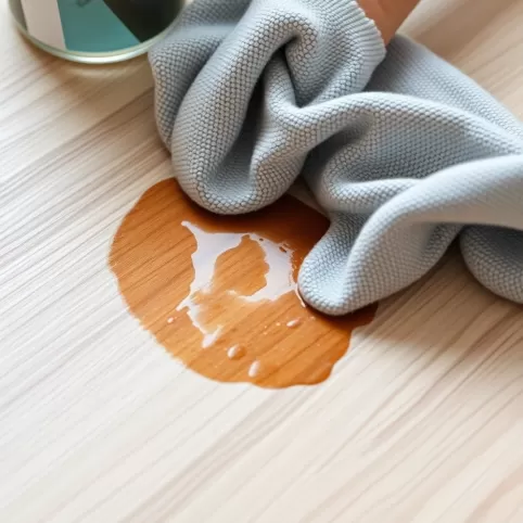 Jak usunąć plamy z paneli podłogowych