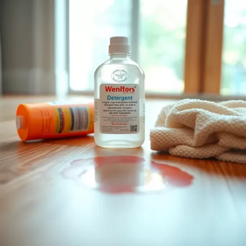 Jak usunąć tłuste plamy z paneli podłogowych