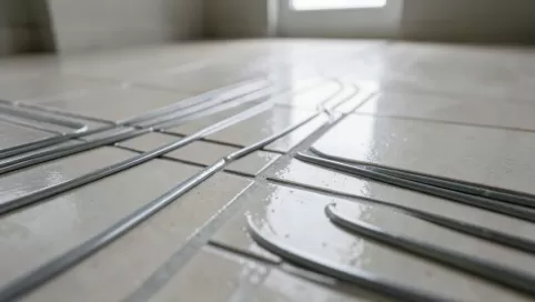 jaka fuga przy ogrzewaniu podłogowym