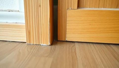 Jaka szczelina między drzwiami a podłogą