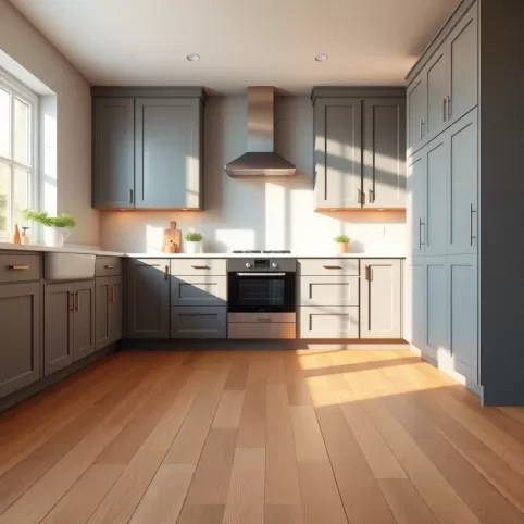 Jaki Kolor Podłogi Do Szarych Mebli Kuchennych