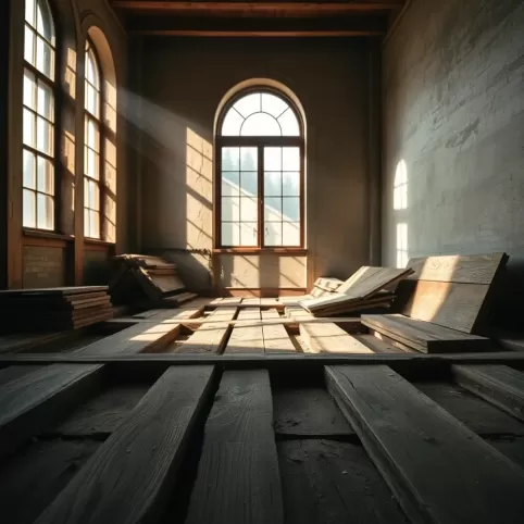 Remont podłogi w kamienicy